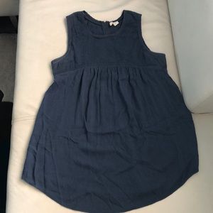 Flowing turquoise Japna tank (XS)